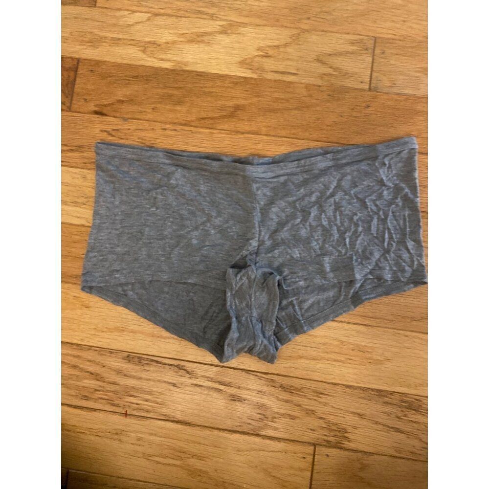 NWOT Adore Me Women's Comfortable Fit & Stretch Boyshort panties Size 0X Gray